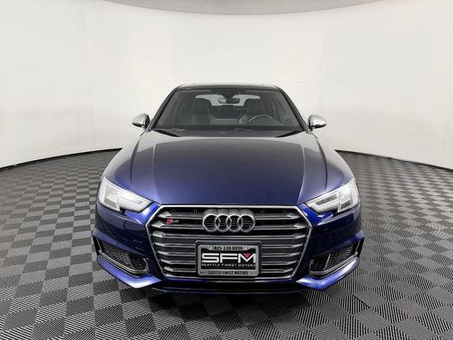 Blue 2018 Audi S4 Premium Plus