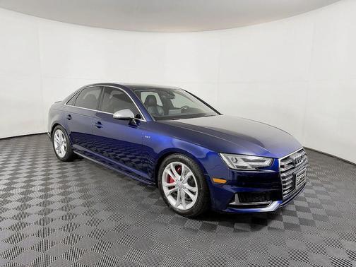 Blue 2018 Audi S4 Premium Plus
