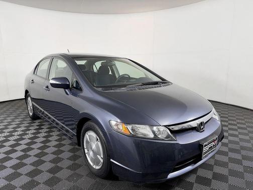 Gray 2007 Honda Civic Hybrid Base