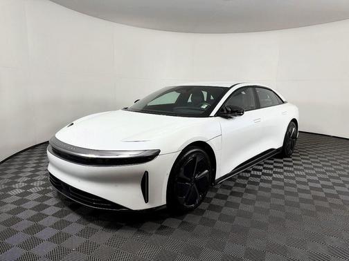 Stellar White Metallic 2024 Lucid Air Touring