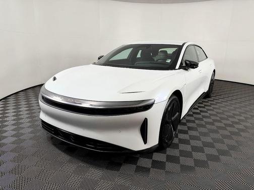 Stellar White Metallic 2024 Lucid Air Touring
