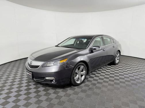 Graphite Luster Metallic 2014 Acura TL Technology
