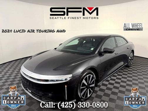Quantum Grey Metallic 2024 Lucid Air Touring
