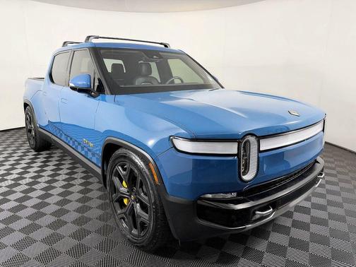 Blue 2022 Rivian R1T Adventure Package