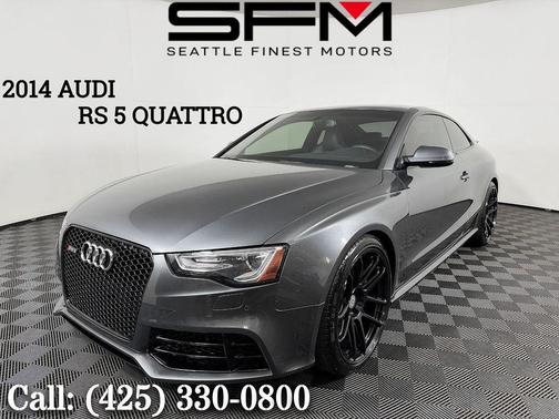 Gray 2014 Audi RS 5 4.2