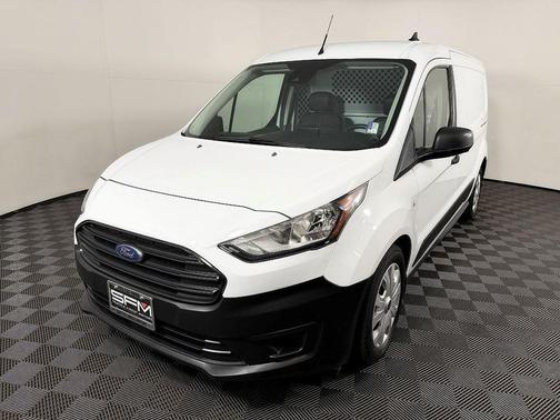 Frozen White 2021 Ford Transit Connect XL Cargo Van