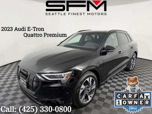 Brilliant Black 2023 Audi e-tron Premium quattro