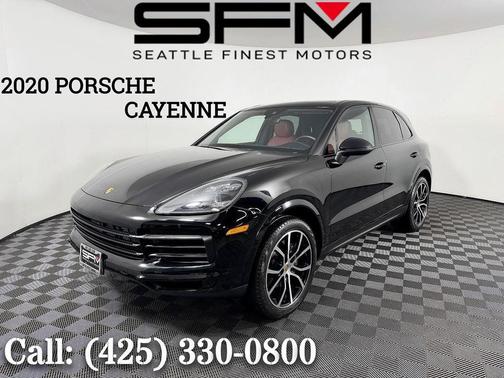 Black 2020 Porsche Cayenne Cayenne