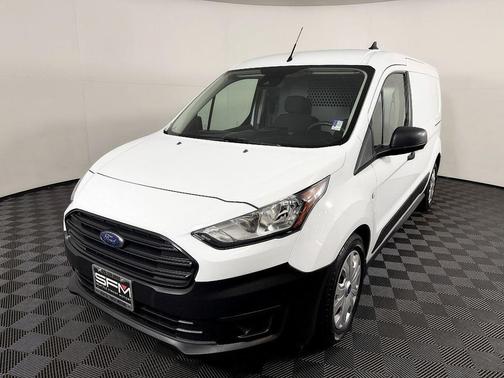 Frozen White 2021 Ford Transit Connect XL Cargo Van