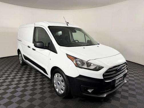 Frozen White 2021 Ford Transit Connect XL Cargo Van