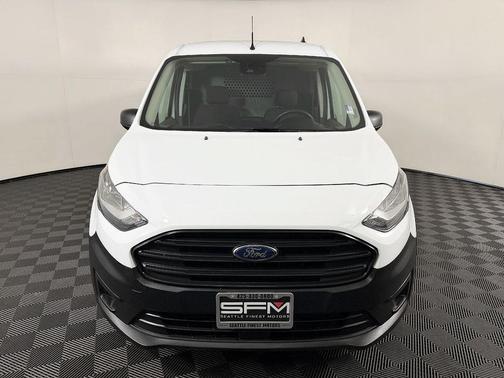 Frozen White 2021 Ford Transit Connect XL Cargo Van