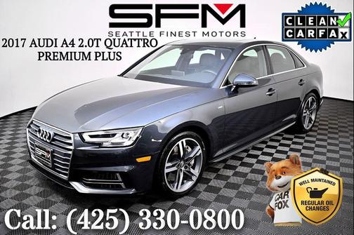 2017 Audi A4 2.0T Premium Plus