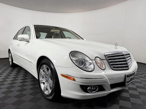 Arctic White 2008 Mercedes-Benz E-Class E320 Bluetec