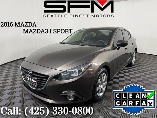 Meteor Gray Mica 2016 Mazda Mazda3 i Sport