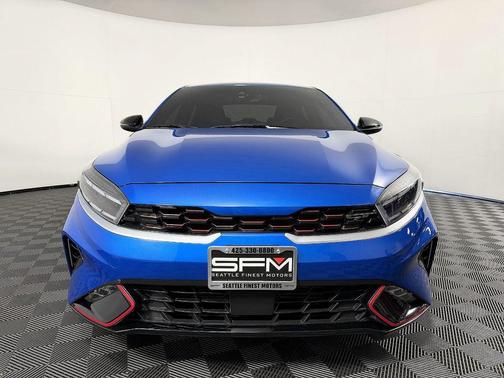 Sporty Blue 2023 Kia Forte GT