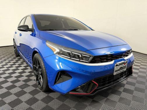 Sporty Blue 2023 Kia Forte GT