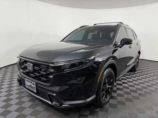 Crystal Black Pearl 2024 Honda CR-V Hybrid Sport AWD
