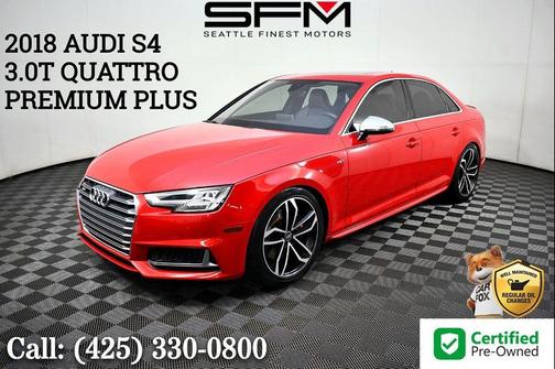 2018 Audi S4 3.0T Premium Plus