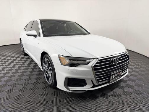 Glacier White Metallic 2019 Audi A6 55 Prestige