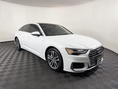 Glacier White Metallic 2019 Audi A6 55 Prestige