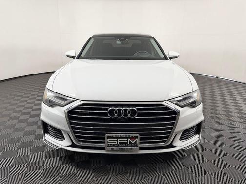 Glacier White Metallic 2019 Audi A6 55 Prestige