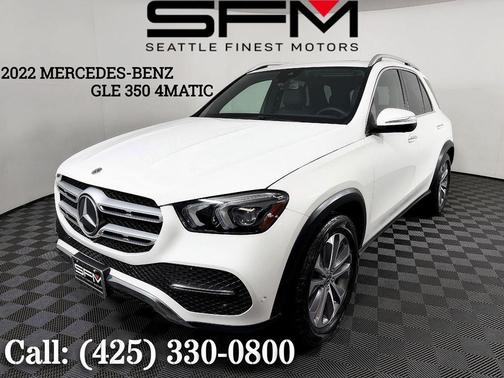 White 2022 Mercedes-Benz GLE 350 4MATIC