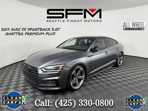 Gray 2019 Audi S5 3.0T Premium Plus
