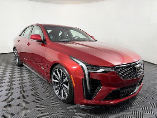 Radiant Red Tintcoat 2025 Cadillac CT4-V V-Series Blackwing RWD