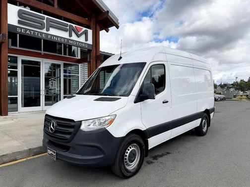 White 2023 Mercedes-Benz Sprinter 2500 Standard Roof