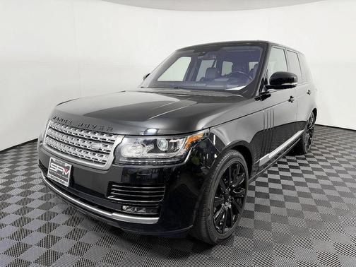 Black 2016 Land Rover Range Rover 5.0L Supercharged