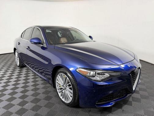 Blue 2017 Alfa Romeo Giulia Ti