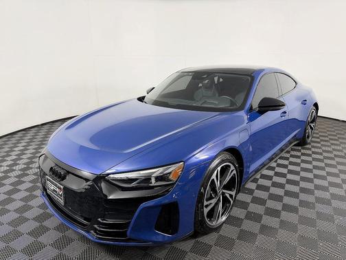 Ascari Blue Metallic 2022 Audi e-tron GT Prestige
