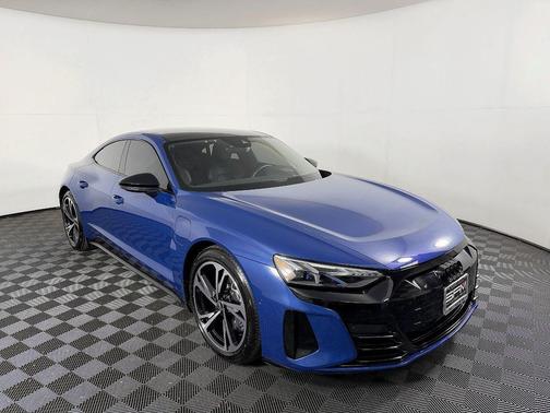 Ascari Blue Metallic 2022 Audi e-tron GT Prestige