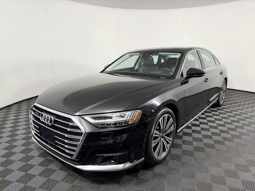 Mythos Black Metallic 2020 Audi A8 L 55