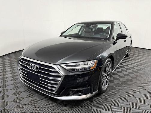 Mythos Black Metallic 2020 Audi A8 L 55