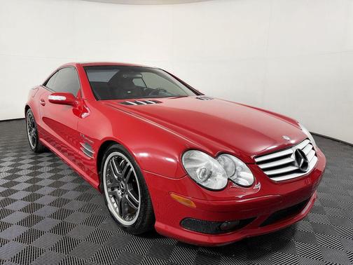Red 2004 Mercedes-Benz SL-Class AMG