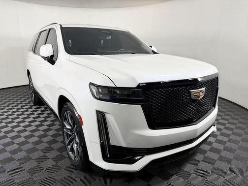 Crystal White Tricoat 2022 Cadillac Escalade Sport Platinum