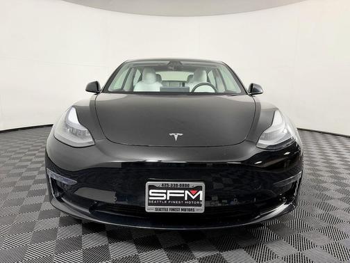 Solid Black 2021 Tesla Model 3 Performance