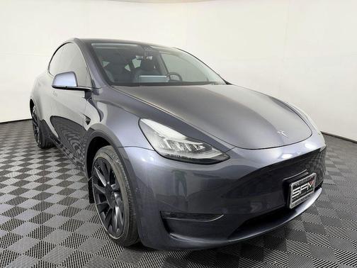 Gray 2022 Tesla Model Y Long Range Dual Motor All-Wheel Drive