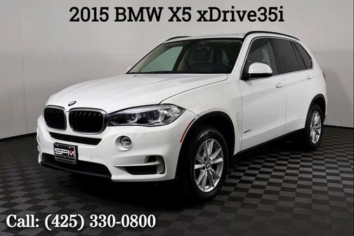 Alpine White 2015 BMW X5 xDrive35i