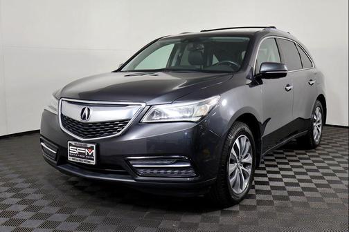 Crystal Black Pearl 2014 Acura MDX 3.5L