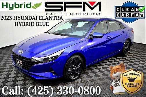 2023 Hyundai ELANTRA HEV Blue