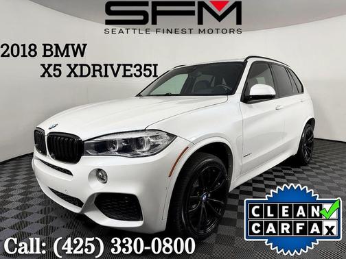 White 2018 BMW X5 xDrive35i