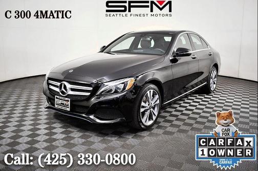 2018 Mercedes-Benz C-Class C 300 4MATIC