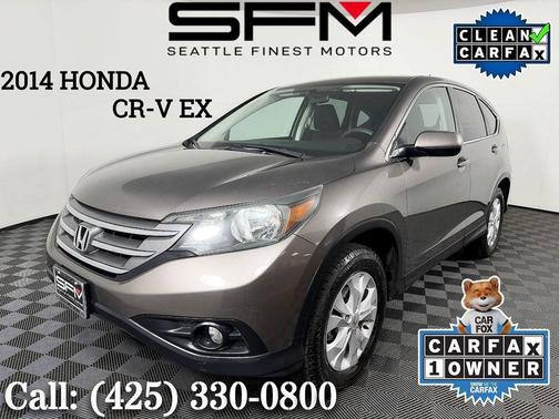 Kona Coffee Metallic 2014 Honda CR-V EX