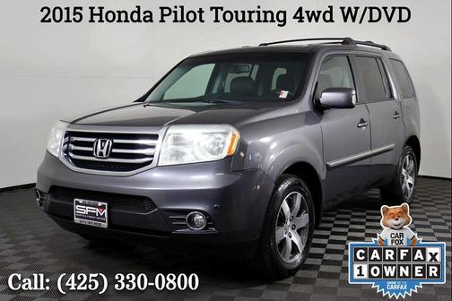 Modern Steel Metallic 2015 Honda Pilot Touring