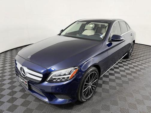 Blue 2019 Mercedes-Benz C-Class C 300 4MATIC