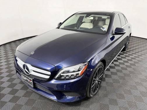 Blue 2019 Mercedes-Benz C-Class C 300 4MATIC