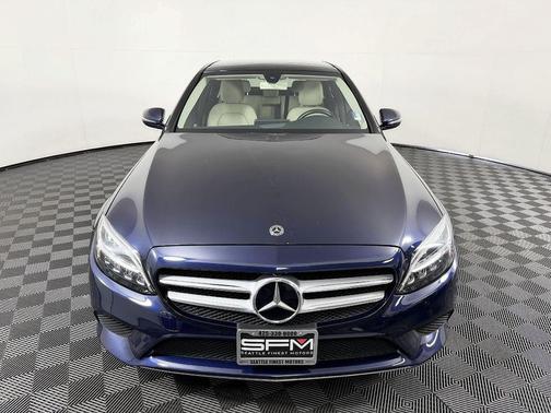 Blue 2019 Mercedes-Benz C-Class C 300 4MATIC
