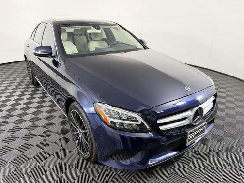 Blue 2019 Mercedes-Benz C-Class C 300 4MATIC